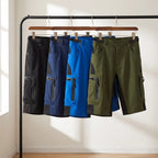 Pantaloncini MTB da uomo con tasche cargo con zip