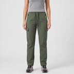 Pantaloni cargo da donna con elastico in vita