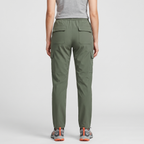 Pantaloni cargo da donna con elastico in vita