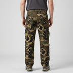Pantaloni cargo mimetici da uomo - Pantaloni combat - 8 tasche vestibilità comoda