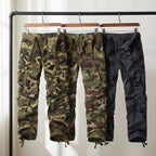 Pantaloni cargo mimetici da uomo - Pantaloni combat - 8 tasche vestibilità comoda