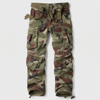 Pantaloni cargo mimetici da uomo - Pantaloni combat - 8 tasche vestibilità comoda