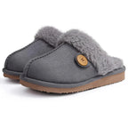 Pantofole riscaldate comode da donna
