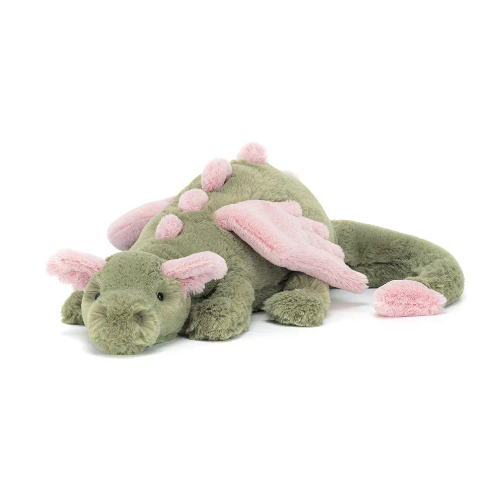 Peluche Drago | Ultra-Morbido per Abbracci e Dettagli Ricamati