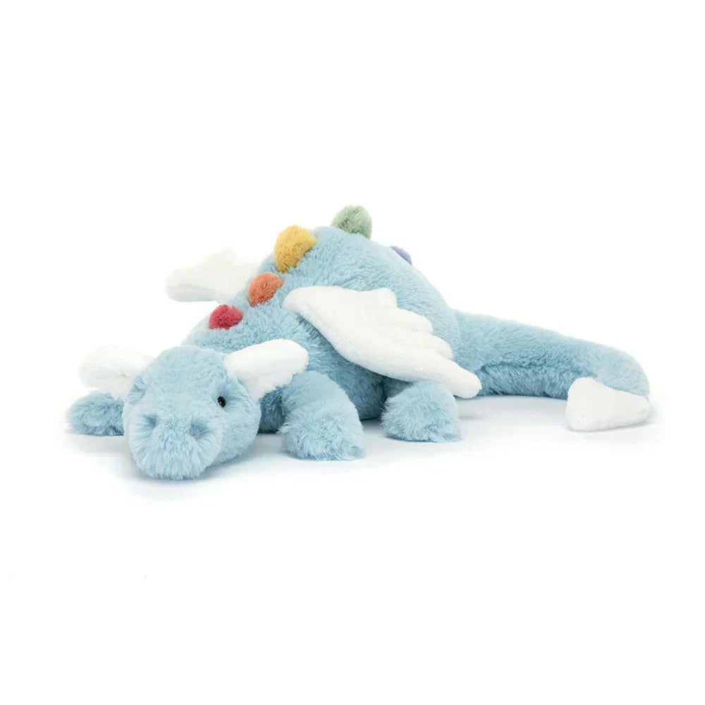 Peluche Drago | Ultra-Morbido per Abbracci e Dettagli Ricamati