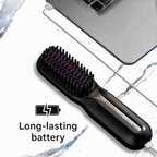 Piastra lisciante | Spazzola lisciante cordless | Styling veloce e capelli lucenti | IonFlex Styler