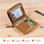 Portafoglio RFID per uomo