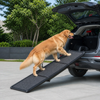 Rampa pieghevole lunga per cani con protezioni laterali (supporta 68 kg)