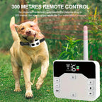 Recinto wireless per cani e collare da addestramento – IP65 impermeabile – Raggio 300 m – Ricaricabile – Per 1 o 2 cani