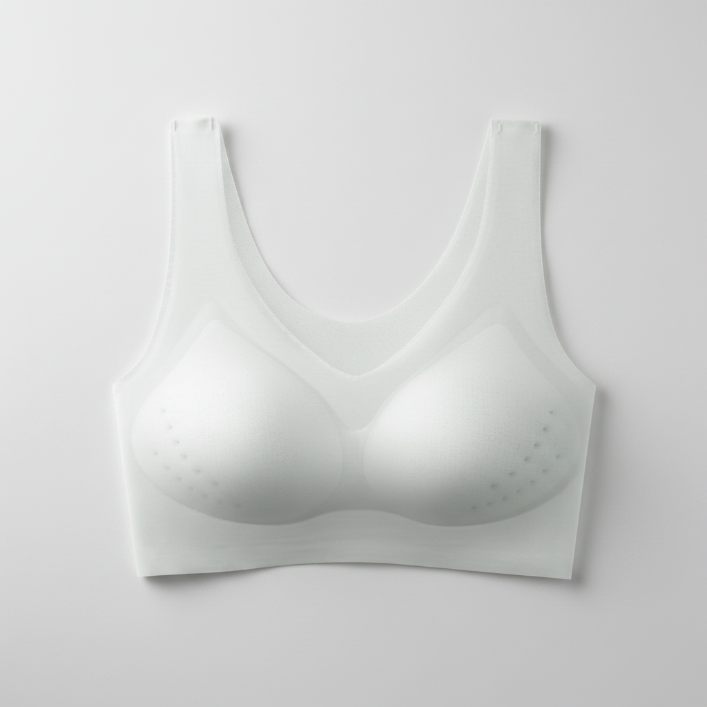 Reggiseno senza ferretto comodo seamless con sostegno elasticizzato