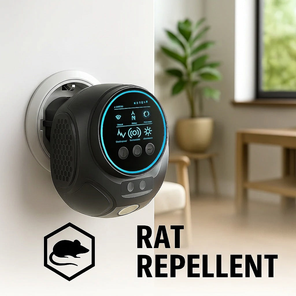 Repellente ultrasonico per roditori da interno ed esterno