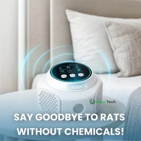 Repellente ultrasonico per roditori da interno ed esterno