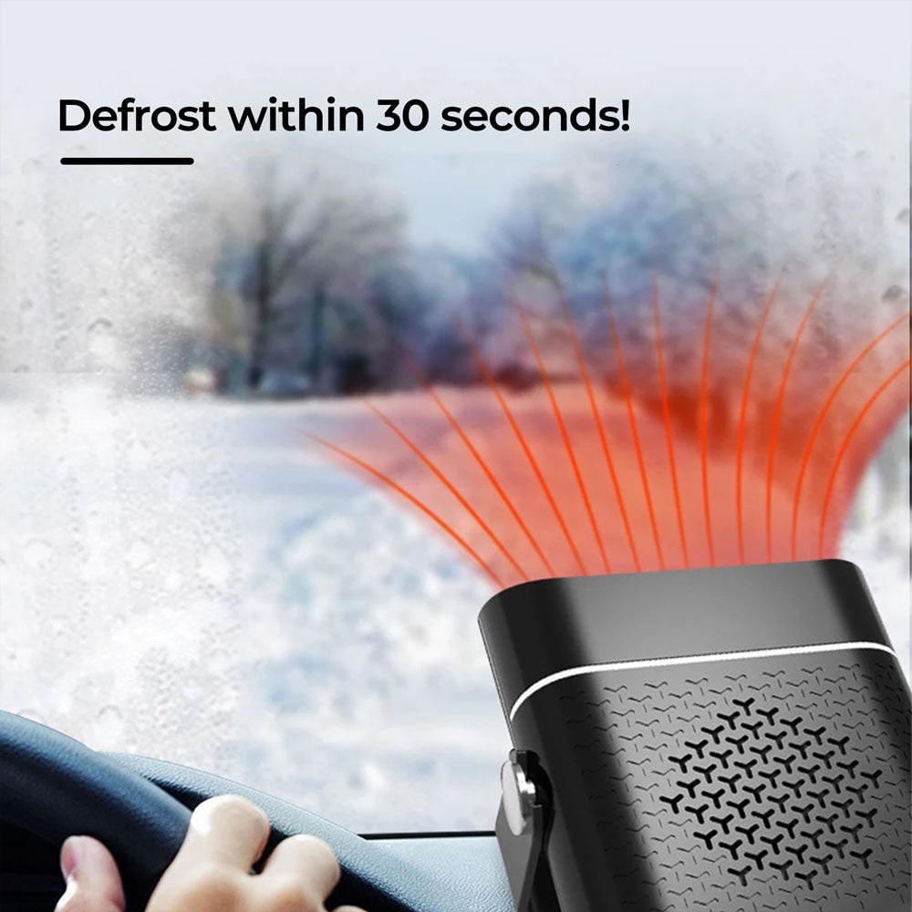 Riscaldatore portatile per auto 12V con ventola e sbrinamento rapido