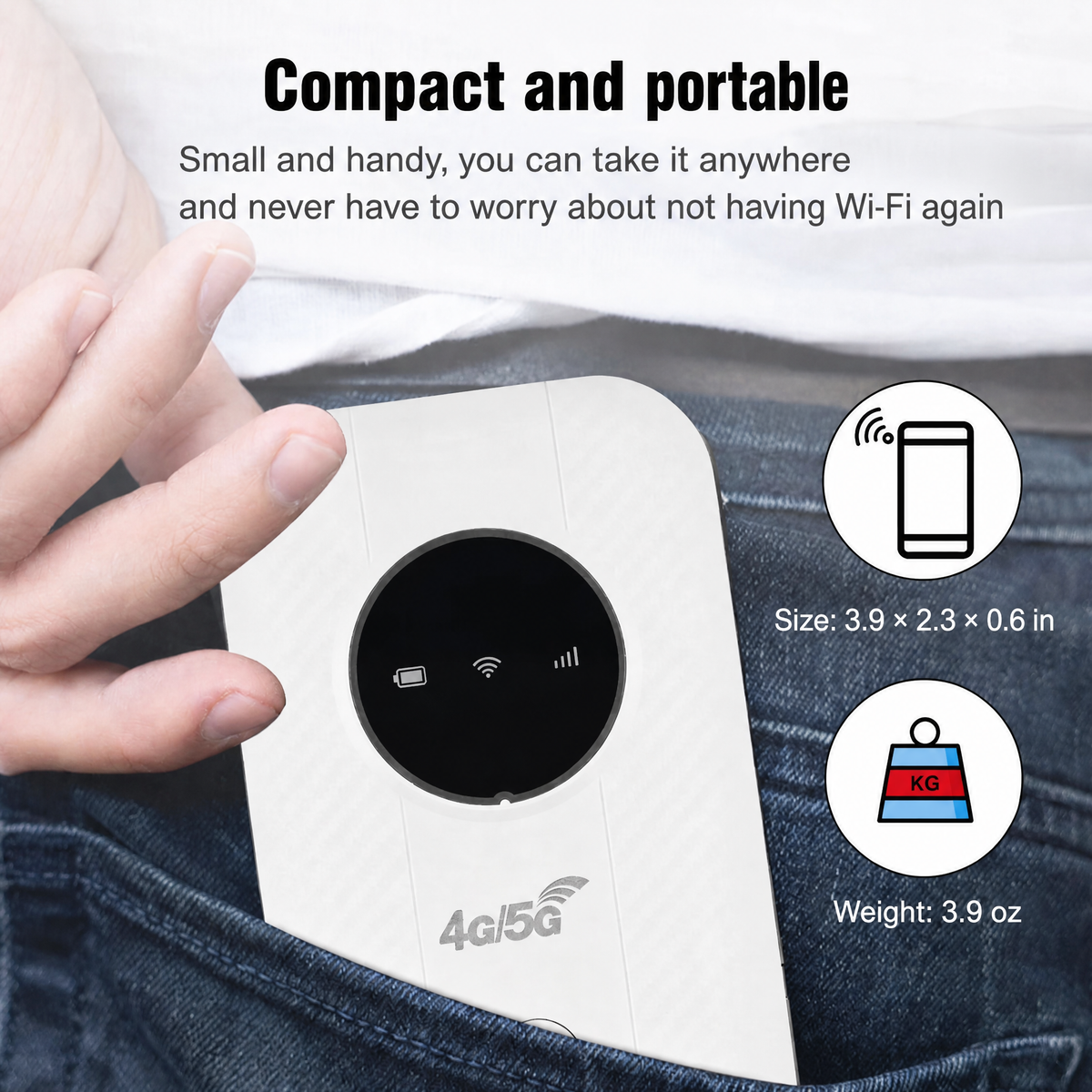 Router WiFi mobile | Hotspot 4G LTE | Veloce e portatile