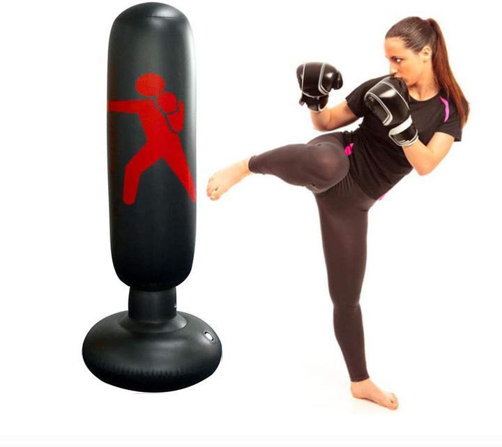 Sacco da boxe gonfiabile per adulti e bambini