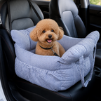 Seggiolino auto per cani antiscivolo e lavabile (con cinghie di sicurezza regolabili)