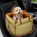 Seggiolino auto per cani antiscivolo e lavabile (con cinghie di sicurezza regolabili)