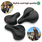 Sella bici ergonomica comfort con ammortizzazione RideRelief