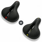 Sella bici ergonomica comfort con ammortizzazione RideRelief