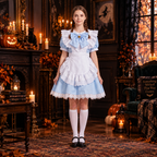 Set costume da cameriera con volant