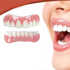 Set di dentiera in silicone flessibile con arcate superiore e inferiore separate per adulti