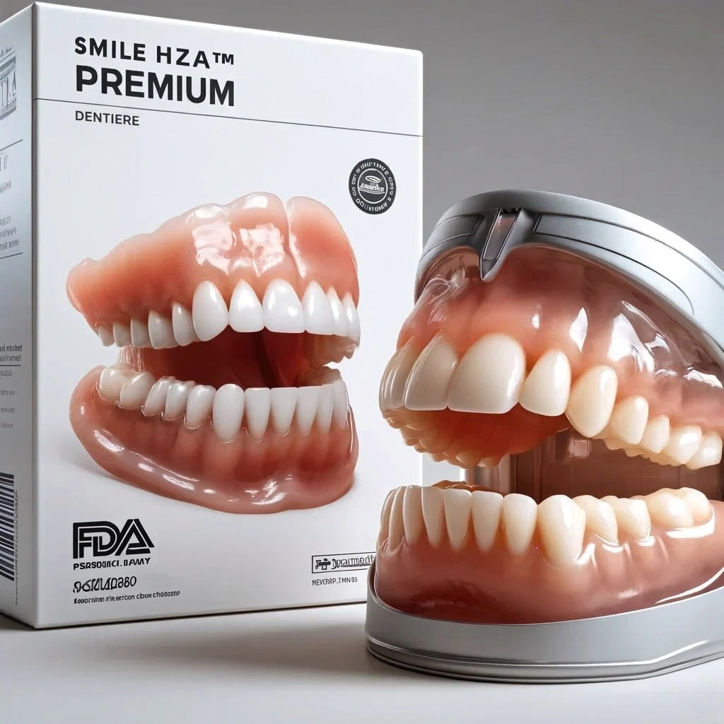 Set di dentiere termoadattabili di grado medico (superiore e inferiore)