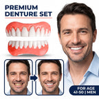 Set di dentiere termoadattabili di grado medico (superiore e inferiore)