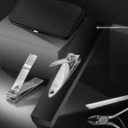 Set professionale per manicure e pedicure LuxeTools in acciaio inossidabile, 19 pezzi