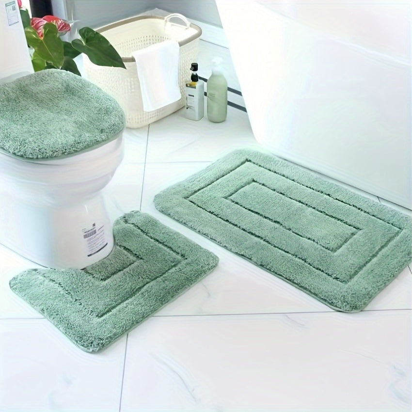 Set tappetini bagno SoftStep Luxe – antiscivolo, ad asciugatura rapida e lavabili