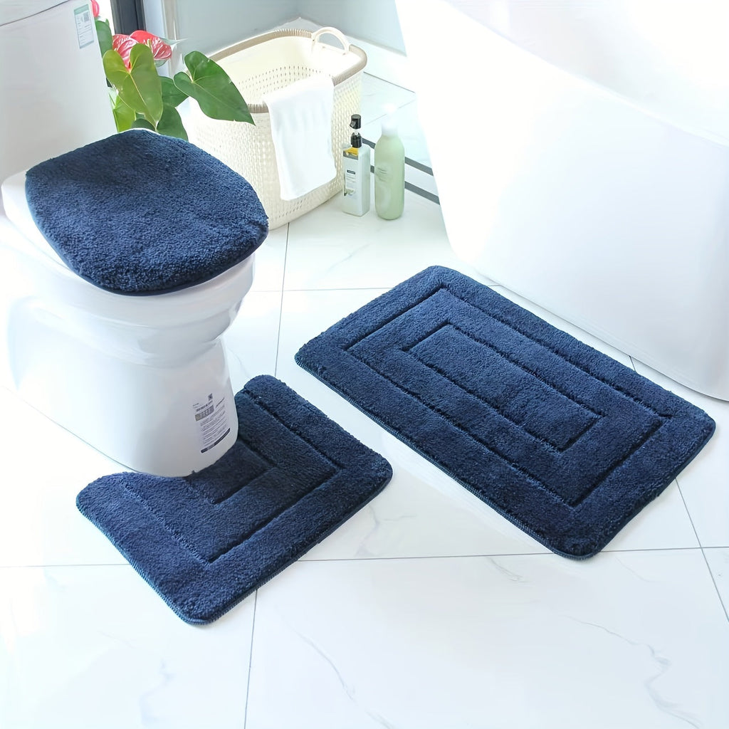 Set tappetini bagno SoftStep Luxe – antiscivolo, ad asciugatura rapida e lavabili