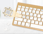 Set tastiera e mouse compatti wireless