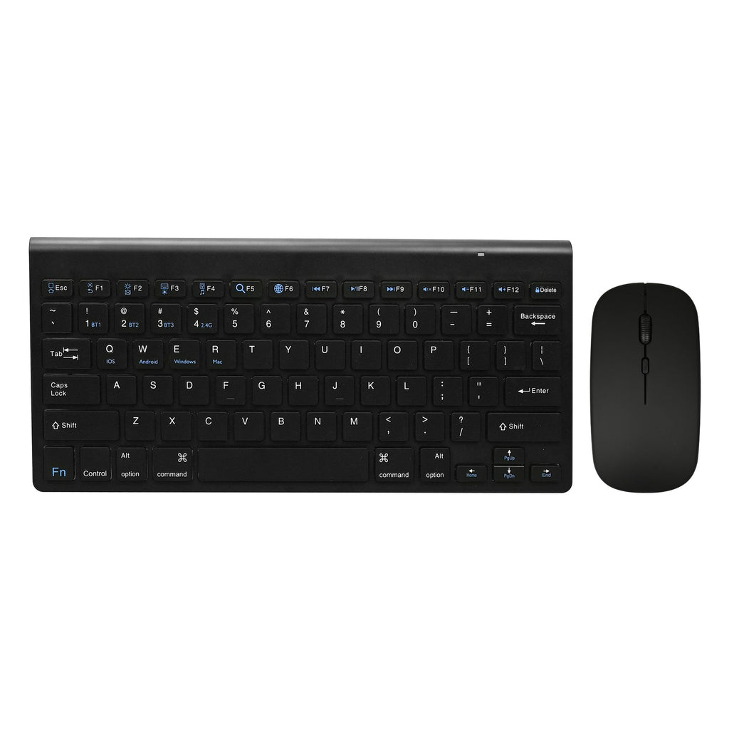Set tastiera e mouse compatti wireless