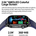 Smartwatch per anziani con monitoraggio pressione e glicemia