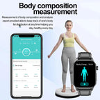Smartwatch per anziani con monitoraggio pressione e glicemia