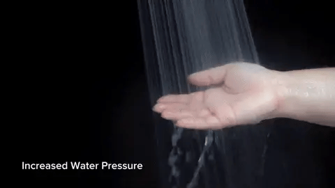 Soffione doccia ad alta pressione PowerFlow | Soffione potente per la massima pressione dell'acqua