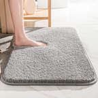 Tappetino da bagno di lusso SoftStep – tappeto extra spesso in microfibra con superficie antiscivolo e alto assorbimento