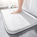 Tappetino da bagno di lusso SoftStep – tappeto extra spesso in microfibra con superficie antiscivolo e alto assorbimento