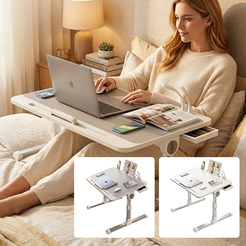 Tavolino da letto regolabile con luce Sperindei