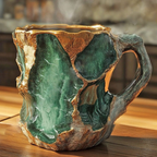 Tazze da caffè in cristallo minerale