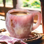 Tazze da caffè in cristallo minerale