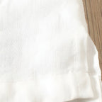 Top donna casual a maniche corte con bottoni e collo rotondo