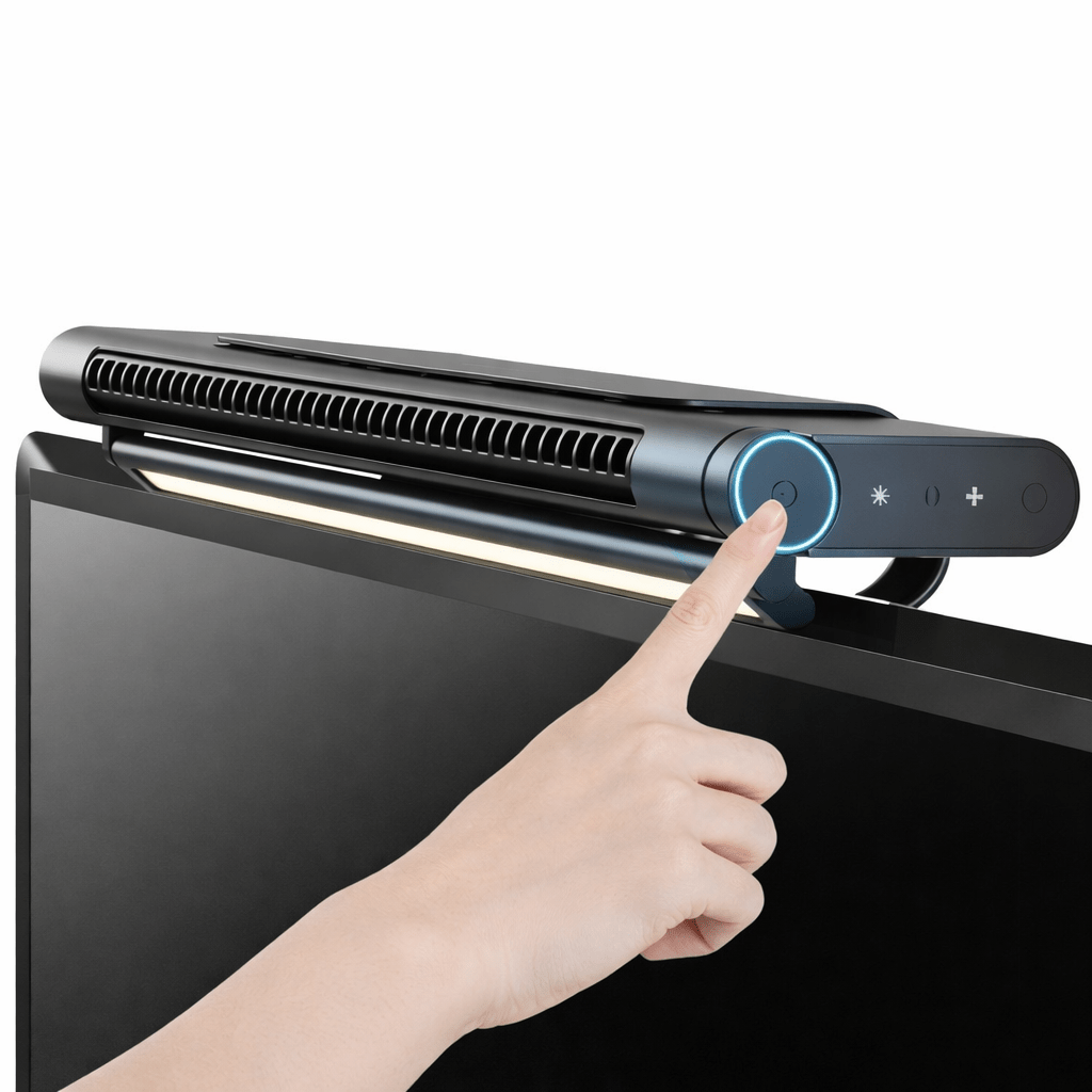 Ventilatore da scrivania senza pale | Alimentazione USB | Flusso d'aria regolabile