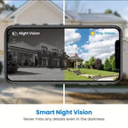 Videocitofono smart wireless senza abbonamento con telecamera ad alta definizione