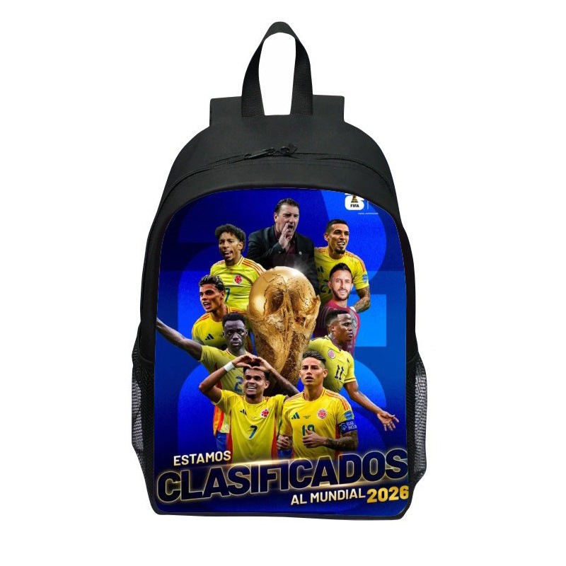 Zaino con motivo sportivo accattivante