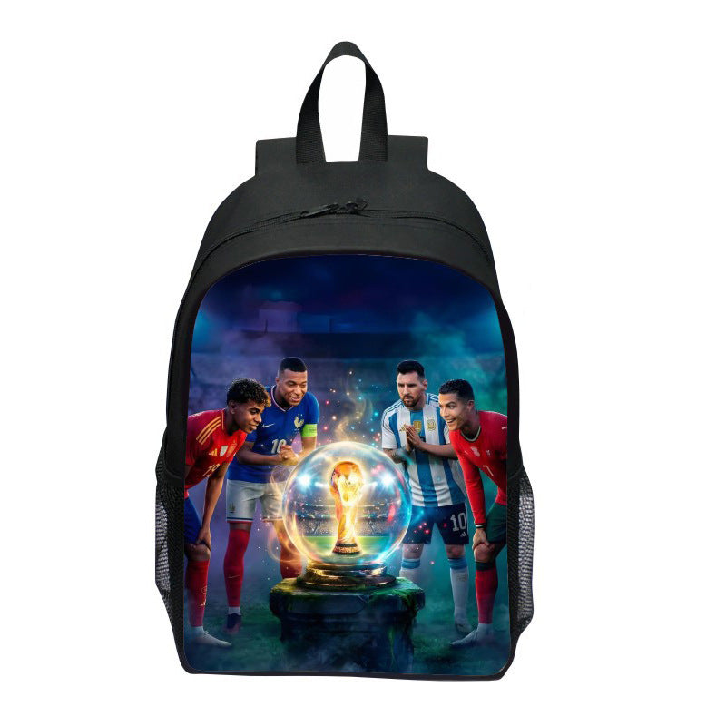 Zaino con motivo sportivo accattivante