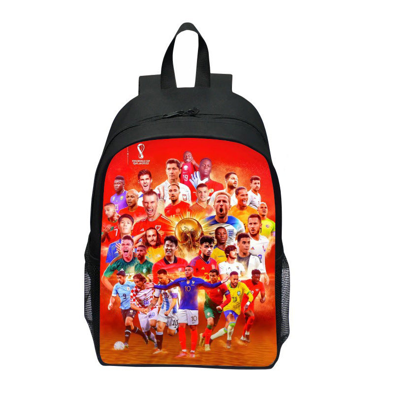 Zaino con motivo sportivo accattivante