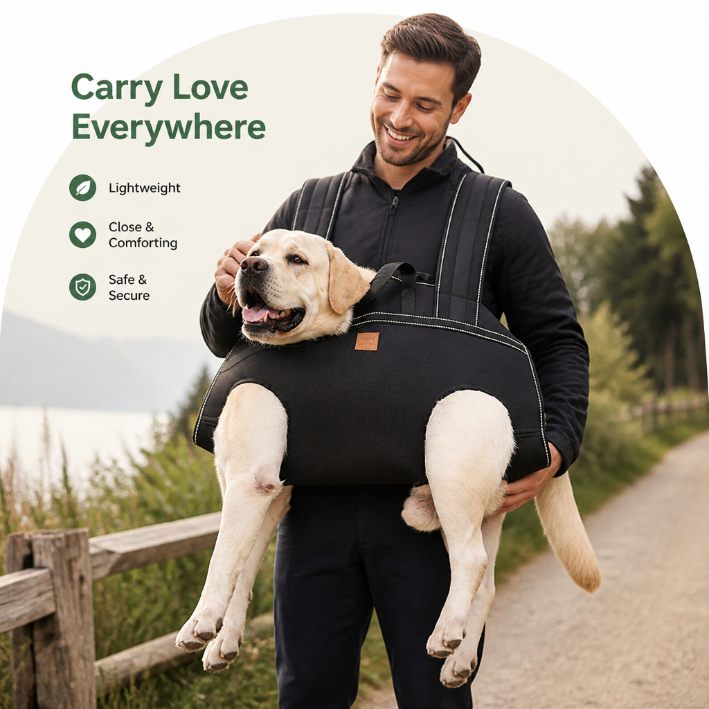 Zaino trasportino per cani in tessuto Oxford traspirante con spallacci imbottiti