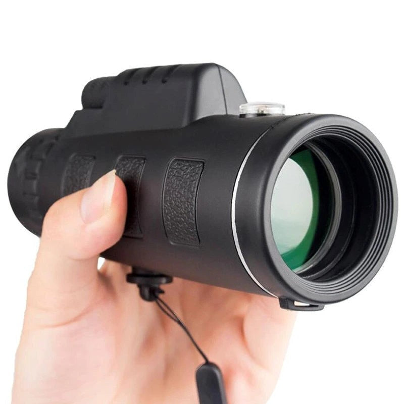 Starscope HD Monocular - Monoculare ad alto ingrandimento con supporto per smartphone e treppiede – Cannocchiale monocul