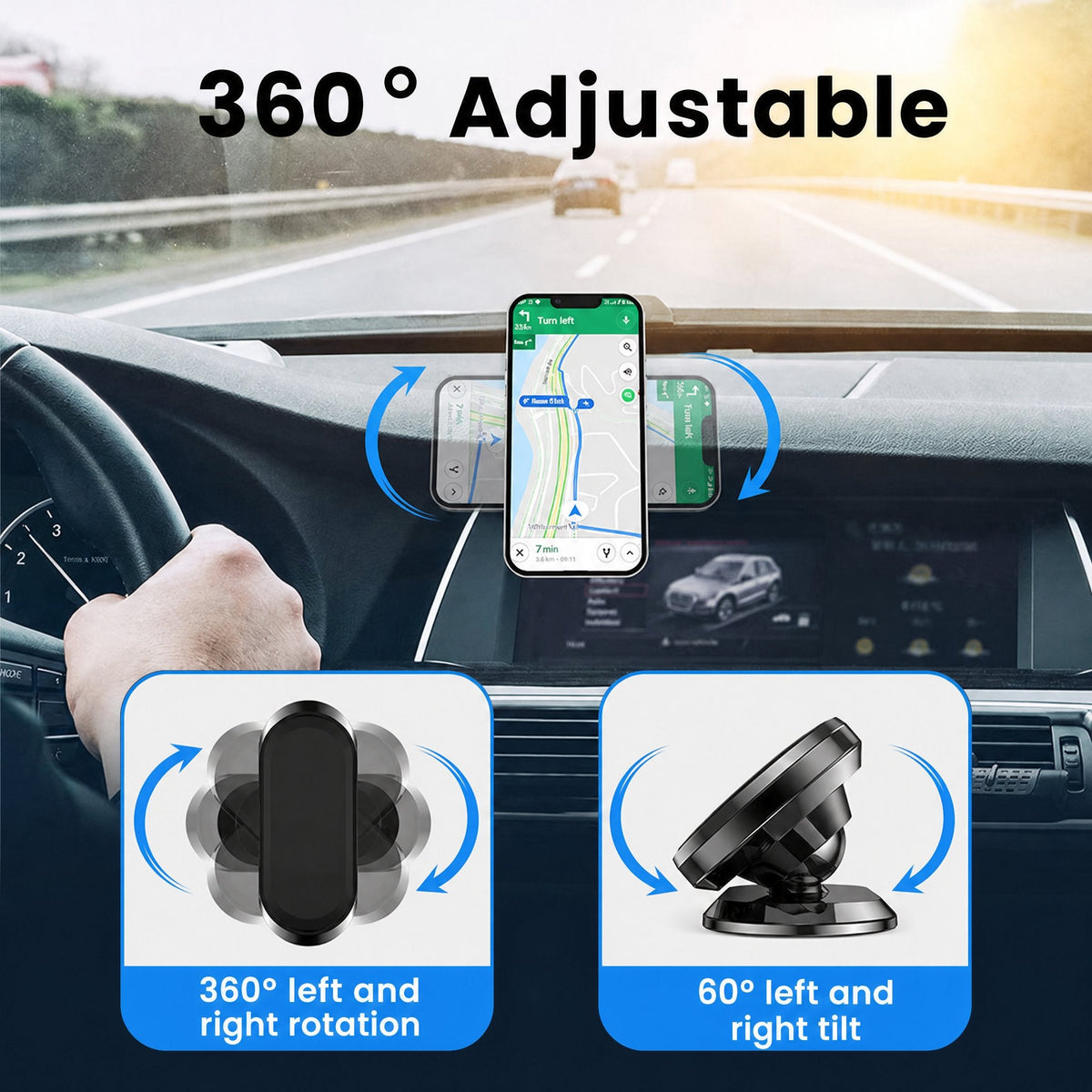 Strong Magnetic Phone Mount per auto e non solo