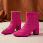 Stivaletti da donna con tacco largo: eleganti e comodi